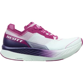 Dámska bežecká obuv Scott Carbon RC White/Carmine Pink