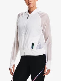 Dámska bunda Under Armour RUN ANYWHERE STORM JKT-WHT