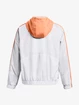 Dámska bunda Under Armour  Rush Woven FZ Jacket-WHT