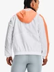 Dámska bunda Under Armour  Rush Woven FZ Jacket-WHT