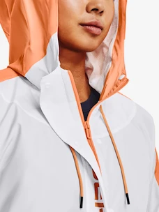 Dámska bunda Under Armour  Rush Woven FZ Jacket-WHT XS