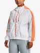 Dámska bunda Under Armour  Rush Woven FZ Jacket-WHT XS