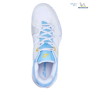 Dámska  halová obuv Babolat  Shadow Spirit Women White/Light Blue