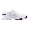 Dámska  halová obuv Mizuno  Wave Lightning Z8 W White/Violet Indigo