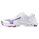 Dámska  halová obuv Mizuno  Wave Lightning Z8 W White/Violet Indigo