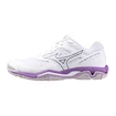 Dámska  halová obuv Mizuno  Wave Phantom 3 White/Patrician Purple/Quince