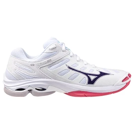 Dámska halová obuv Mizuno Wave VOLTAGE 2 W White/Violet Indigo