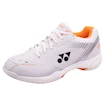 Dámska  halová obuv Yonex  Power Cushion 65 X3 White/Orange  EUR 38