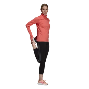 Dámska mikina adidas  Run Fast 1/2 Zip Semi Turbo S