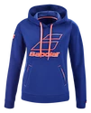 Dámska mikina Babolat  Exercise Hood Sweat Estate Blue M