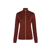 Dámska mikina Icebreaker Merino 260 Quantum IV LS Zip Port/Cedar Wood