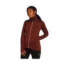 Dámska mikina Icebreaker Merino 260 Quantum IV LS Zip Port/Cedar Wood