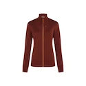 Dámska mikina Icebreaker Merino 260 Quantum IV LS Zip Port/Cedar Wood