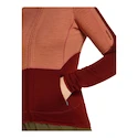 Dámska mikina Icebreaker Merino 400 RealFleece Descender LS Z Cedar Wood/Port/Cb