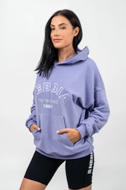 Dámska mikina Nebbia Branded Oversized Hoodie purple