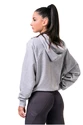 Dámska mikina Nebbia Hero Iconic hoodie light grey