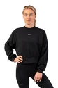 Dámska mikina Nebbia  Loose Fit Sweatshirt "Feeling Good" 420 black