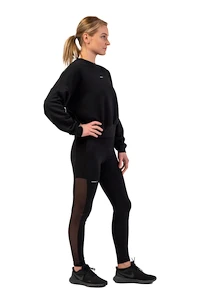 Dámska mikina Nebbia  Loose Fit Sweatshirt "Feeling Good" 420 black