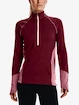 Dámska mikina Under Armour  ColdGear 1/2 Zip-RED