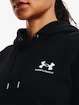 Dámska mikina Under Armour  Essential Fleece Hoodie-BLK