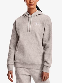 Dámska mikina Under Armour Essential Fleece Hoodie-GRY