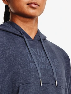 Dámska mikina Under Armour  Essential Script Hoodie-GRY