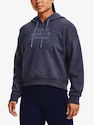 Dámska mikina Under Armour  Essential Script Hoodie-GRY