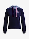 Dámska mikina Under Armour  Rival Fleece CB Hoodie-NVY