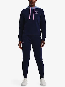 Dámska mikina Under Armour  Rival Fleece CB Hoodie-NVY