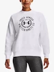 Dámska mikina Under Armour  Rival Fleece Crest Grp Crew-WHT