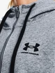 Dámska mikina Under Armour  Rival Fleece FZ Hoodie-GRY