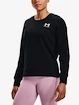 Dámska mikina Under Armour  Rival Fleece Oversize Crew-BLK XS