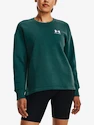 Dámska mikina Under Armour  Rival Fleece Oversize Crew-GRN XS