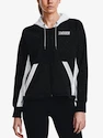 Dámska mikina Under Armour  Rival + FZ Hoodie-BLK S