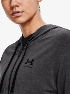 Dámska mikina Under Armour  Rival Terry FZ Hoodie-GRY