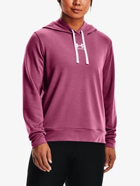 Dámska mikina Under Armour Rival Terry Hoodie-PNK