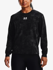 Dámska mikina Under Armour Rival Terry Print Crew-BLK