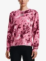 Dámska mikina Under Armour  Rival Terry Print Crew-PNK