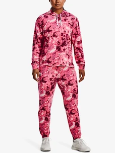 Dámska mikina Under Armour  Rival Terry Print Hoodie-PNK