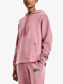 Dámska mikina Under Armour Summit Knit Hoodie-PNK