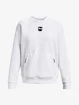 Dámska mikina Under Armour  Summit Knit Oversize Crew-WHT L