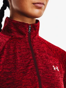 Dámska mikina Under Armour  Tech 1/2 Zip - Twist-RED XS