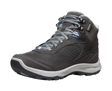 Dámska outdoorová obuv Keen  Explorer Mid Wp Steel Grey/Clear Sky