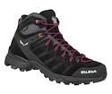 Dámska outdoorová obuv Salewa  WS Alp Mate Mid PTX Black Out/Virtual Pink