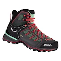 Dámska outdoorová obuv Salewa  WS MTN Trainer Lite Mid Gtx Feld Green/Fluo Coral