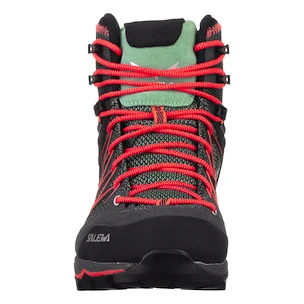 Dámska outdoorová obuv Salewa  WS MTN Trainer Lite Mid Gtx Feld Green/Fluo Coral