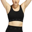 Dámska podprsenka adidas  Aeroknit Light Support Bra Black