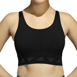 Dámska podprsenka adidas  Aeroknit Light Support Bra Black