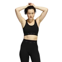 Dámska podprsenka adidas  Aeroknit Light Support Bra Black XS