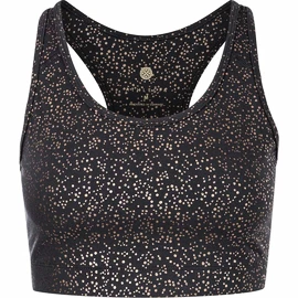 Dámska podprsenka Endurance AthleciFranz Deluxe Printed Sports Bra Dark